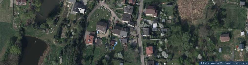 Zdjęcie satelitarne Barwna ul.