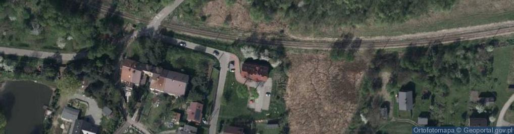 Zdjęcie satelitarne Barwna ul.