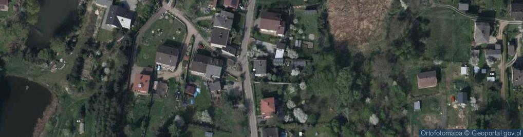 Zdjęcie satelitarne Barwna ul.