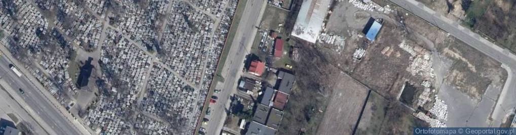 Zdjęcie satelitarne Bazylika Cypriana ul.