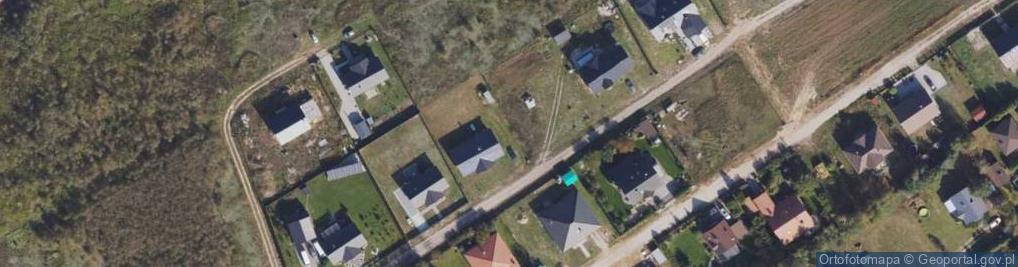 Zdjęcie satelitarne Barwna ul.