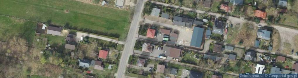 Zdjęcie satelitarne Bananowa ul.