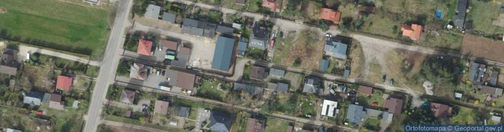 Zdjęcie satelitarne Bananowa ul.