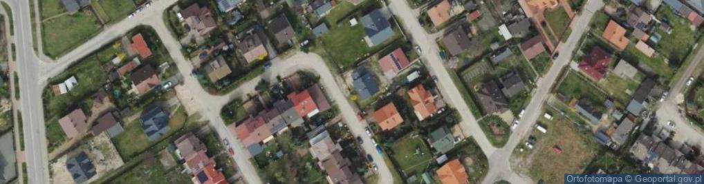 Zdjęcie satelitarne Barbary Radziwiłłówny ul.