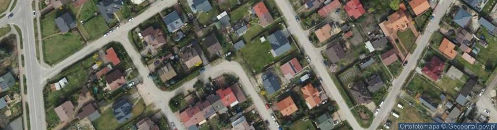 Zdjęcie satelitarne Barbary Radziwiłłówny ul.