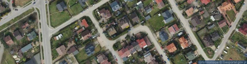 Zdjęcie satelitarne Barbary Radziwiłłówny ul.