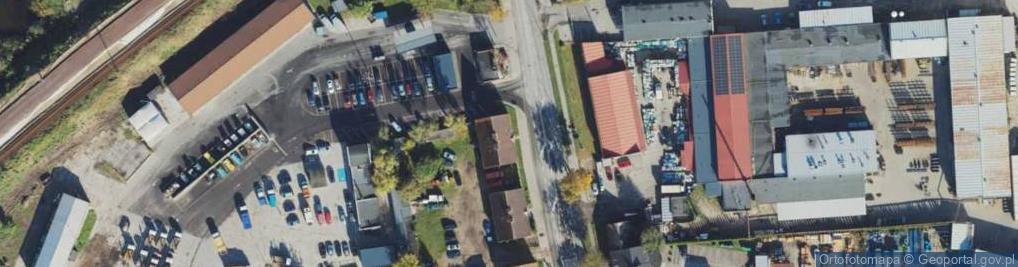 Zdjęcie satelitarne Bałtycka ul.