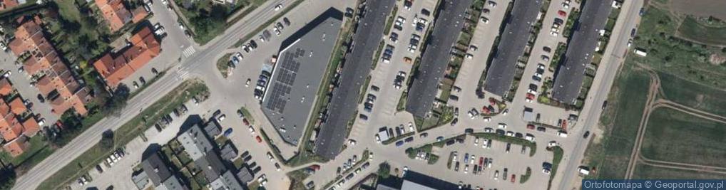 Zdjęcie satelitarne Bazaltowa ul.