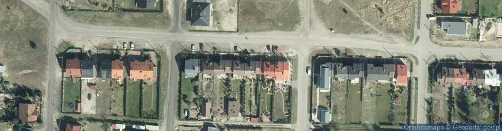 Zdjęcie satelitarne Barwna ul.