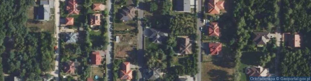 Zdjęcie satelitarne Bażantowa ul.