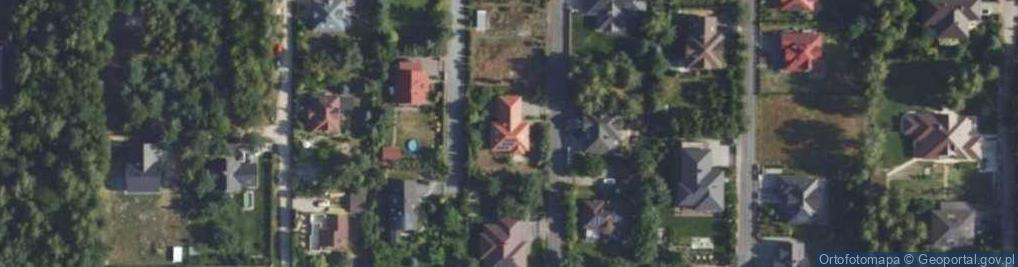 Zdjęcie satelitarne Bażantowa ul.