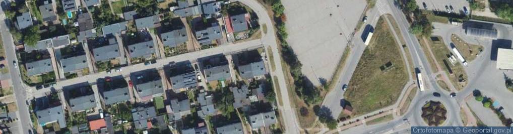 Zdjęcie satelitarne Bądkowskiego Lecha ul.