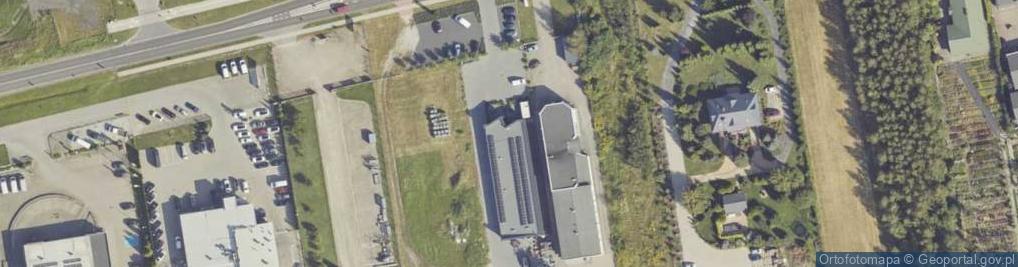 Zdjęcie satelitarne Balonowa ul.