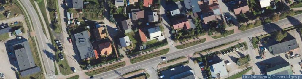 Zdjęcie satelitarne Bakałarzewska ul.