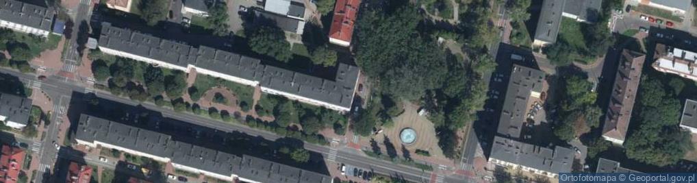 Zdjęcie satelitarne Baczyńskiego Krzysztofa Kamila ul.