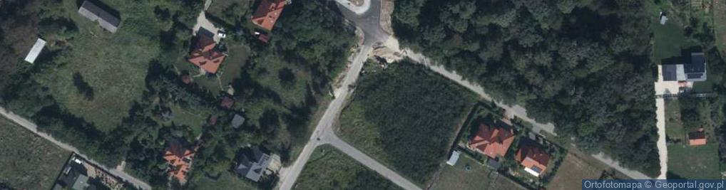 Zdjęcie satelitarne Barwna ul.