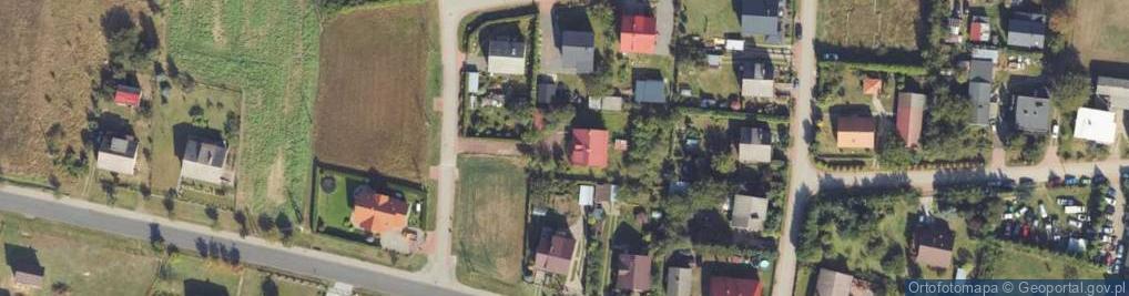 Zdjęcie satelitarne Barwna ul.