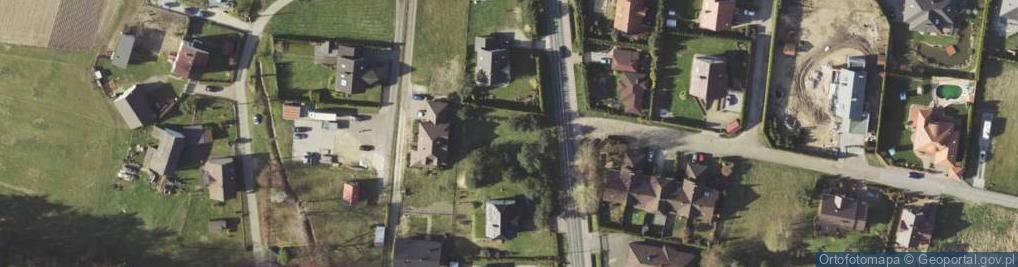 Zdjęcie satelitarne Barwna ul.