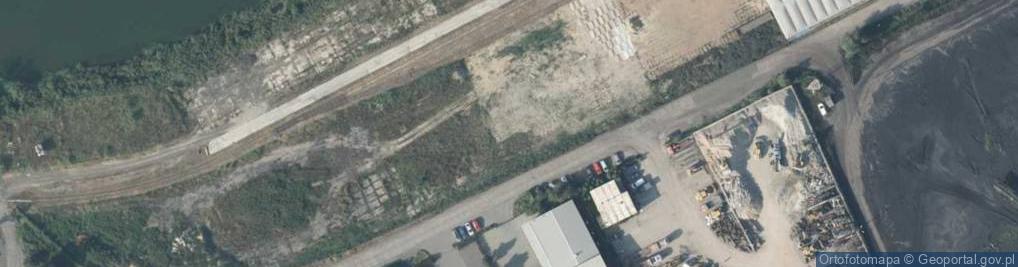 Zdjęcie satelitarne Basenowa ul.