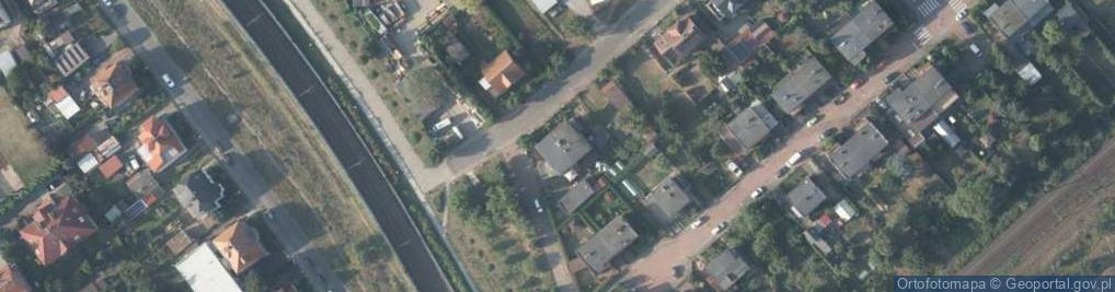 Zdjęcie satelitarne Bagienna ul.