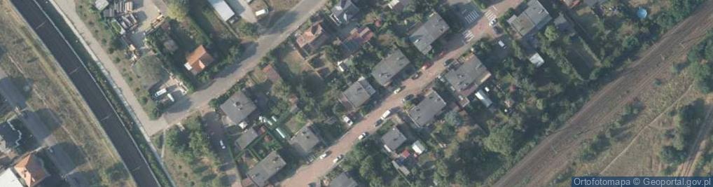 Zdjęcie satelitarne Bagienna ul.