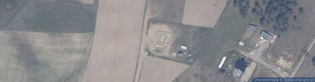 Zdjęcie satelitarne Barwna ul.
