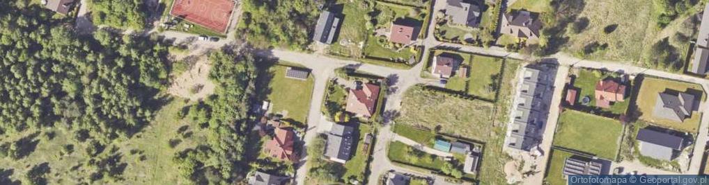 Zdjęcie satelitarne Bażantów ul.