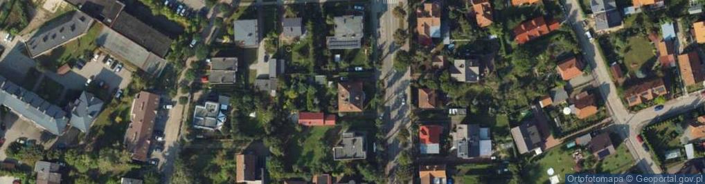 Zdjęcie satelitarne Bałdowska ul.