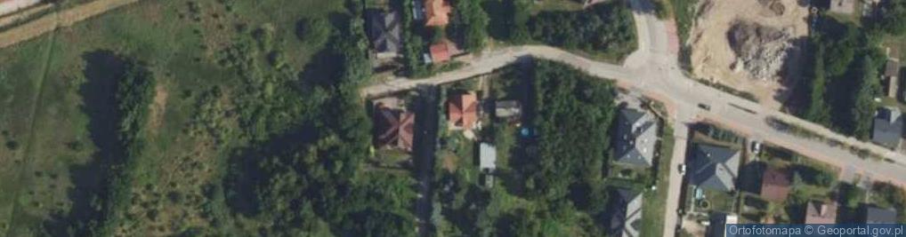 Zdjęcie satelitarne Bażantowa ul.