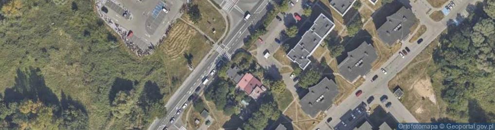 Zdjęcie satelitarne Bajeczna ul.