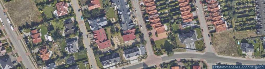 Zdjęcie satelitarne Bananowa ul.