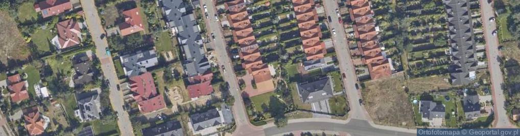 Zdjęcie satelitarne Bananowa ul.