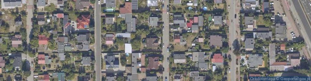 Zdjęcie satelitarne Bażantowa ul.