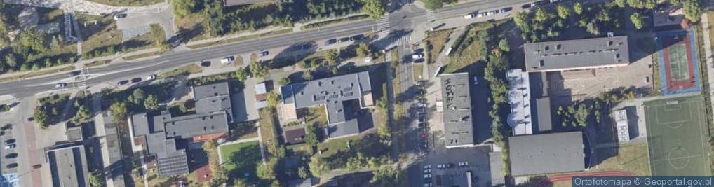 Zdjęcie satelitarne Bażyńskich ul.