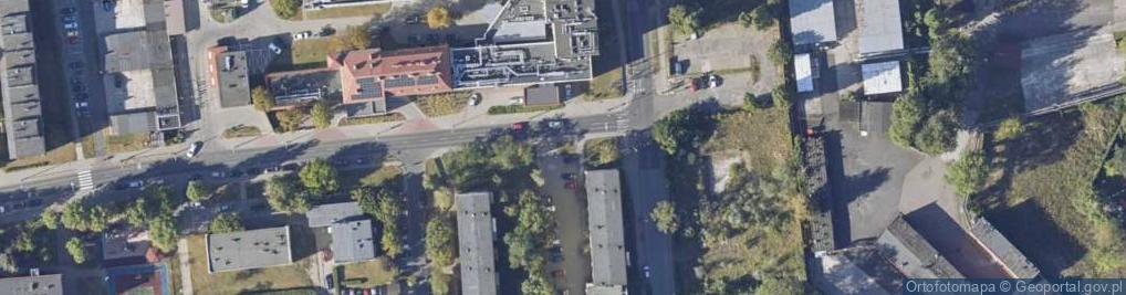 Zdjęcie satelitarne Bażyńskich ul.