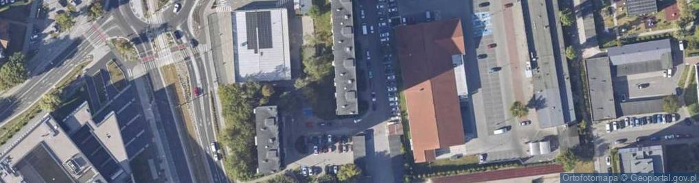 Zdjęcie satelitarne Bażyńskich ul.
