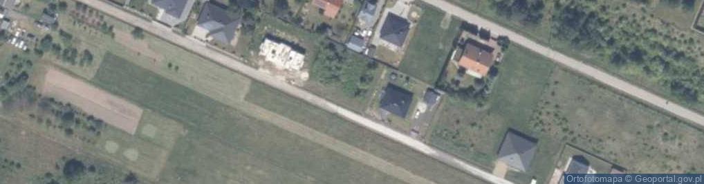 Zdjęcie satelitarne Barwna ul.
