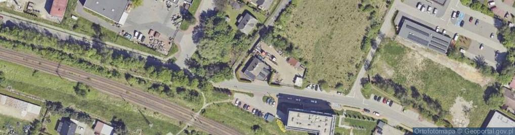 Zdjęcie satelitarne Barona Jana ul.