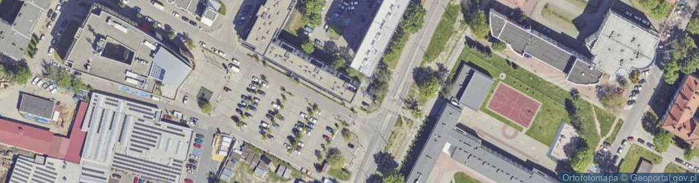 Zdjęcie satelitarne Barona Jana ul.