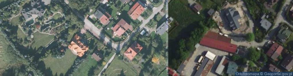 Zdjęcie satelitarne Bażantów ul.