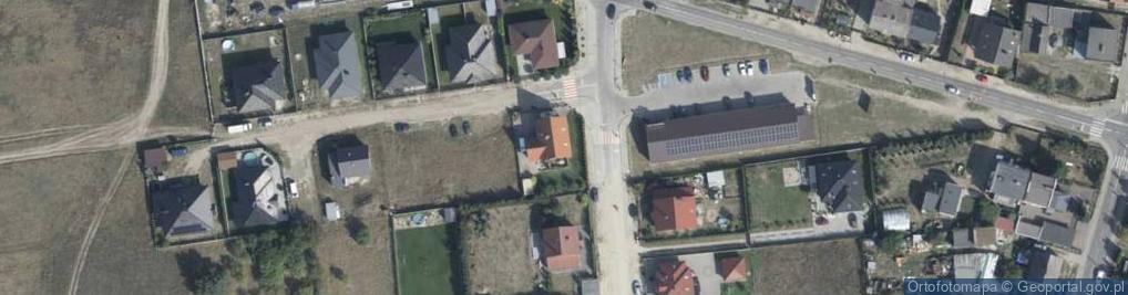 Zdjęcie satelitarne Bażantowa ul.