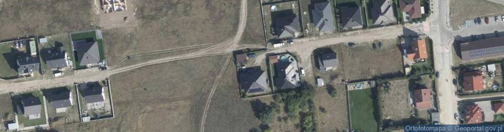 Zdjęcie satelitarne Bażantowa ul.