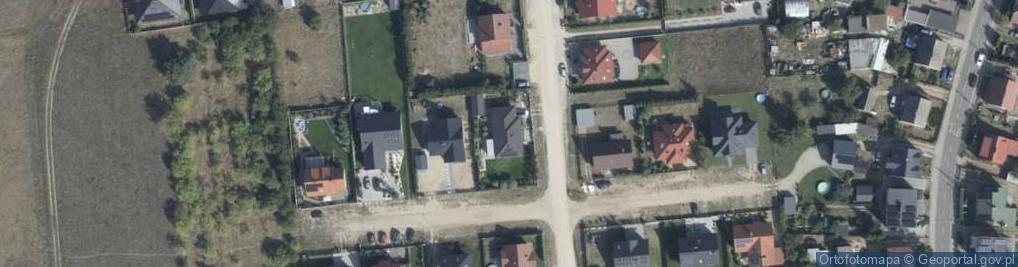 Zdjęcie satelitarne Bażantowa ul.