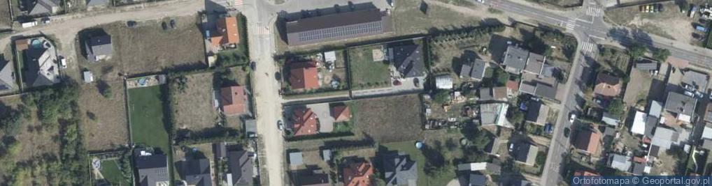 Zdjęcie satelitarne Bażantowa ul.