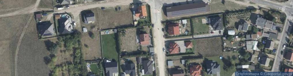 Zdjęcie satelitarne Bażantowa ul.