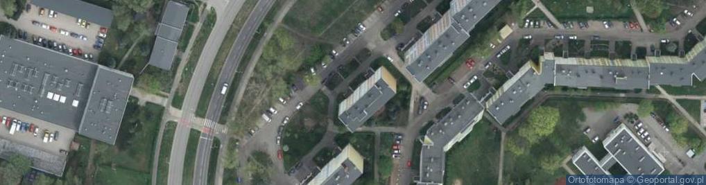 Zdjęcie satelitarne Basztowa ul.