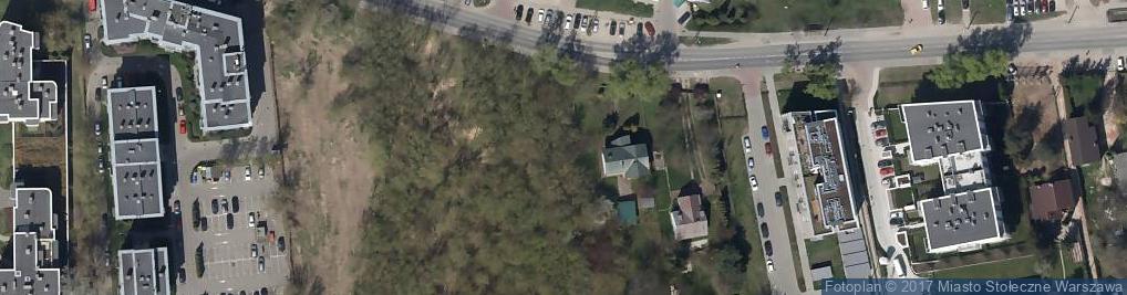 Zdjęcie satelitarne Bartycka ul.