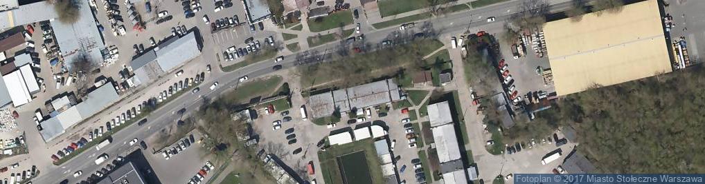 Zdjęcie satelitarne Bartycka ul.