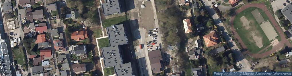 Zdjęcie satelitarne Bartycka ul.