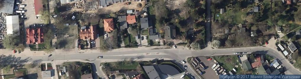 Zdjęcie satelitarne Bartycka ul.